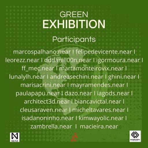 Green Exhibition, June 2022 - Participants