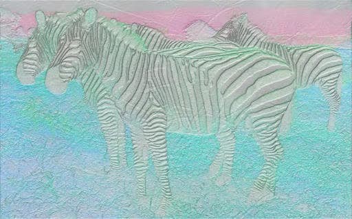 Miami Zebra Stripes | Puma X Zul | Circa 8-2022 | Raised Acrylic CNC