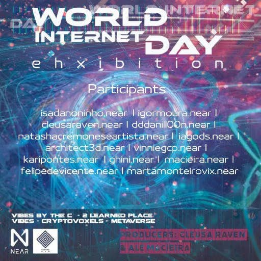 Participants of the World Internet Day Exhibition on May 17, 2022