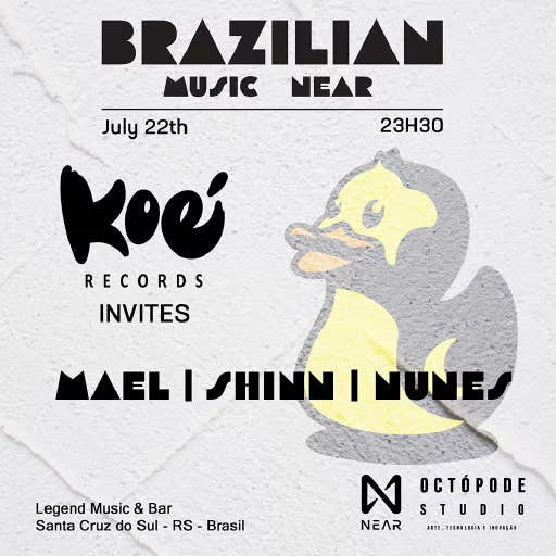 NFT of the Poster for the 3rd edition of Brazilian Music Near | July 22, 2022