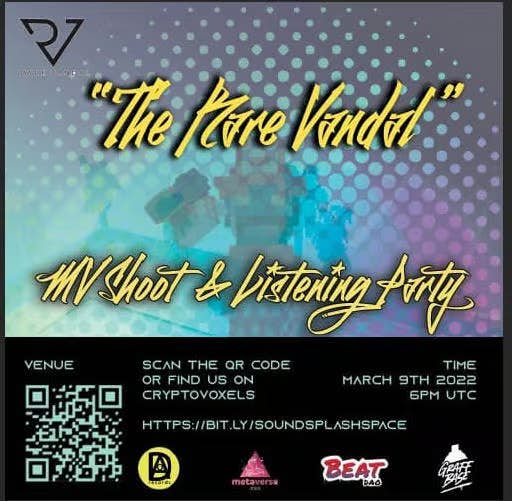 The Rare Vandal - Metaverse Music Video Shoot Poster #19